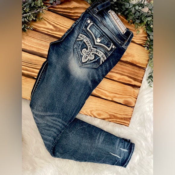 Rock Revival Pilkin Mid Rise Skinny Jeans - Picture 10 of 12